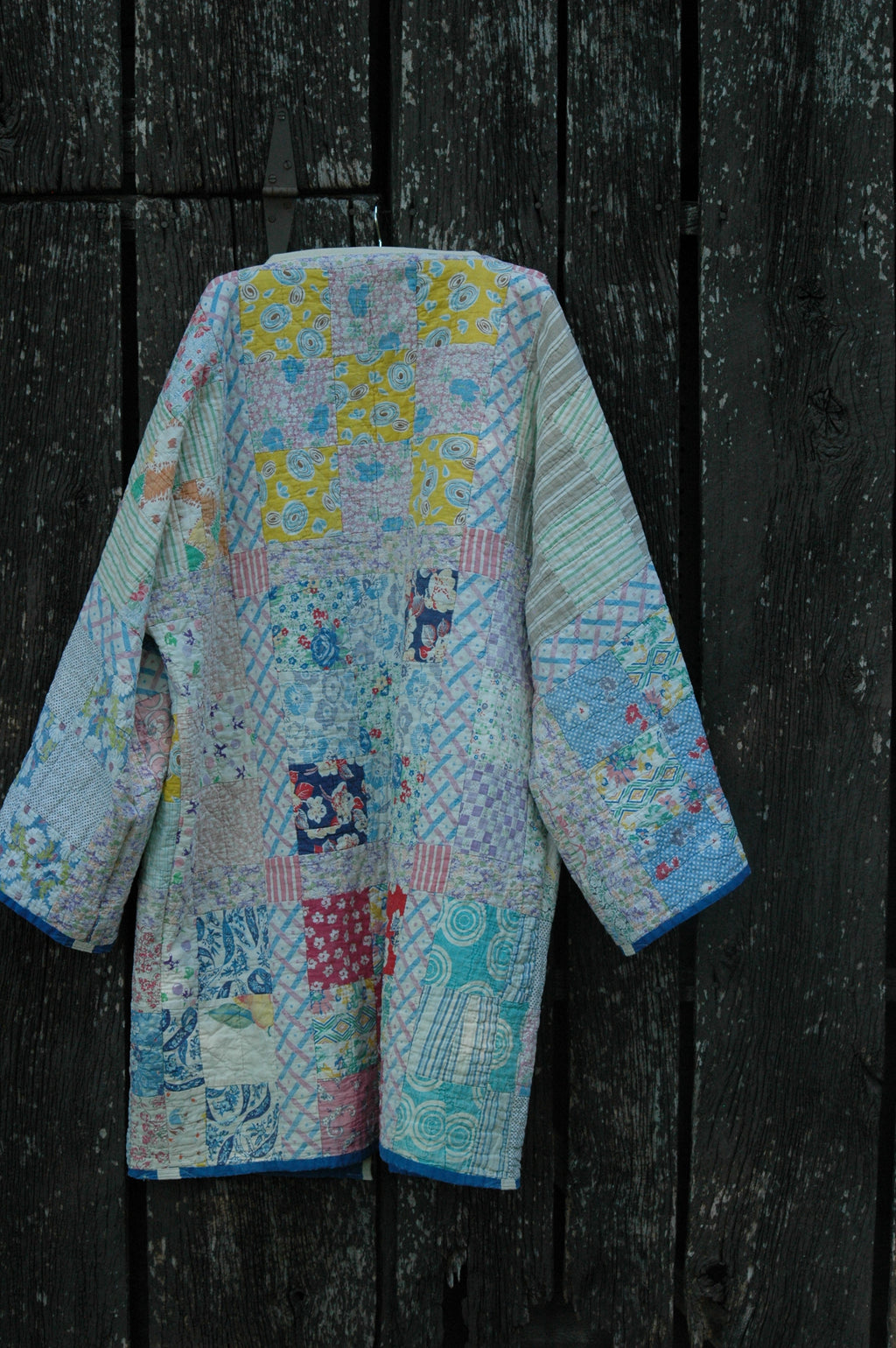 Vintage Nine Patch Quilted Jacket