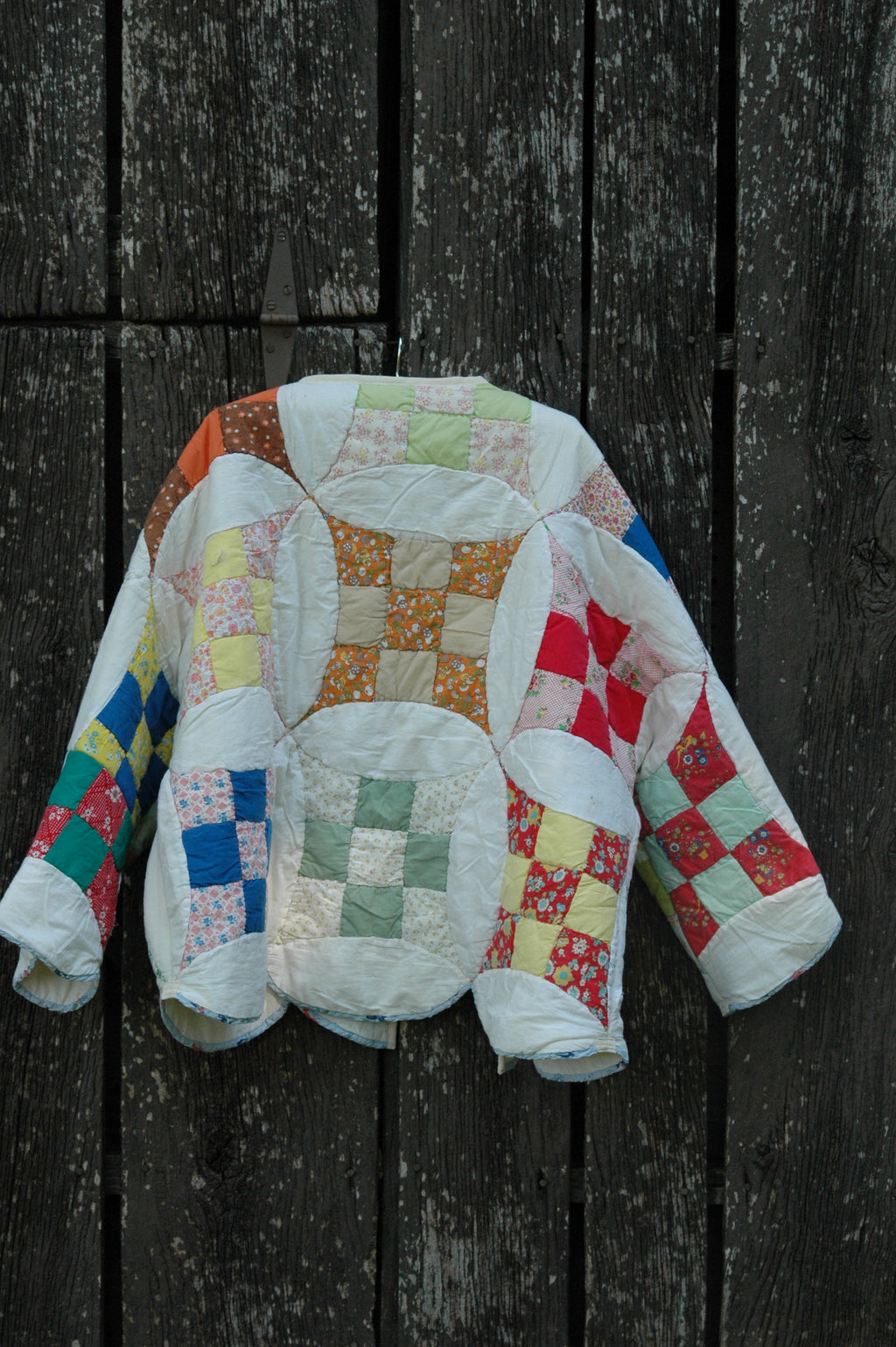 Vintage Glorified Nine Patch Quilted Jacket